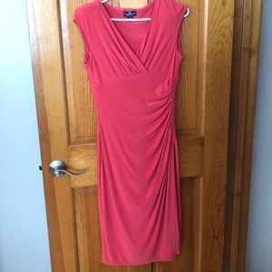 Coral dress